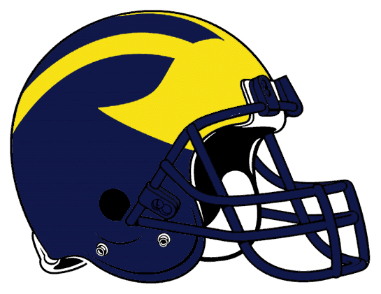 Michigan Wolverines 1976-Pres Helmet Logo diy iron on heat transfer...